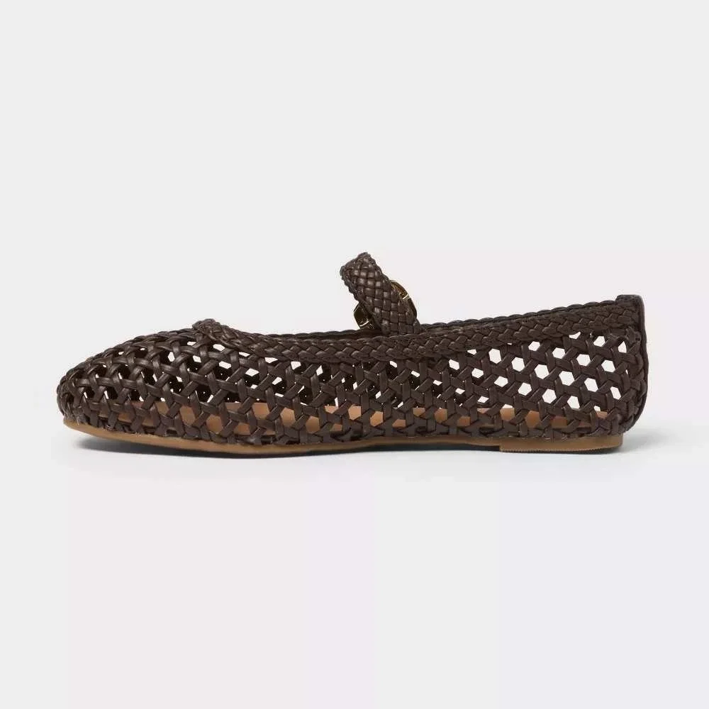 Women's Royce Flats by Universal Thread Brown Size 9 New With Tags